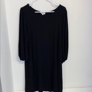 Thyme & Honey Black Long-sleeve Dress Size XL